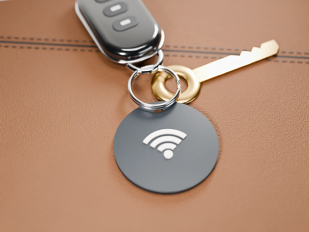 NFC keychain with your logo
