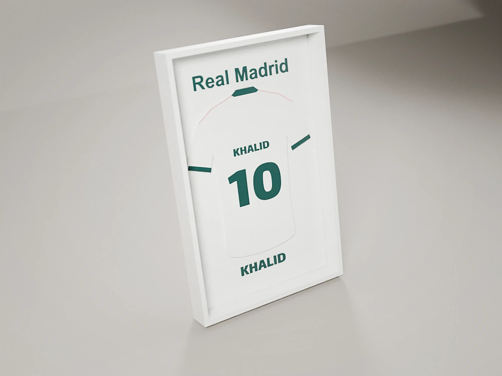 Real Madrid2026/27 Home jersey plaque