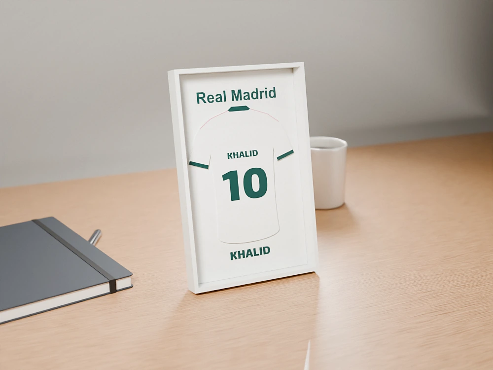 Real Madrid2026/27 Home jersey plaque – 2