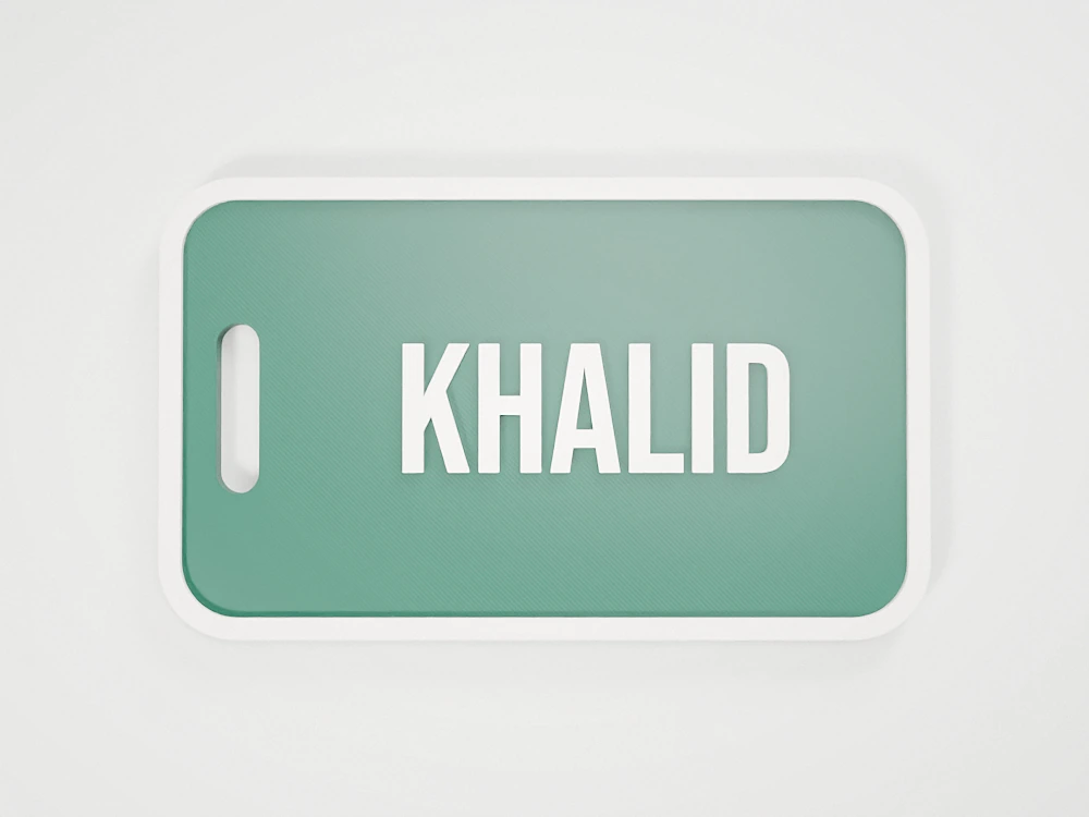 Luggage tag with your name – 3