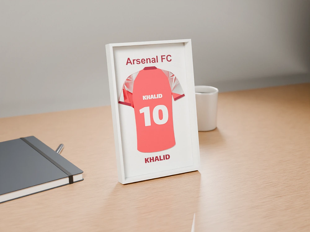 Arsenal FC2026/27 Home jersey plaque – 2