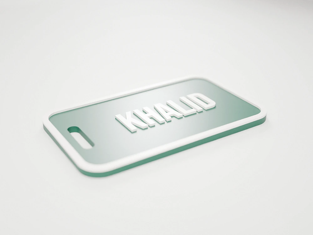 Luggage tag with your name – 2