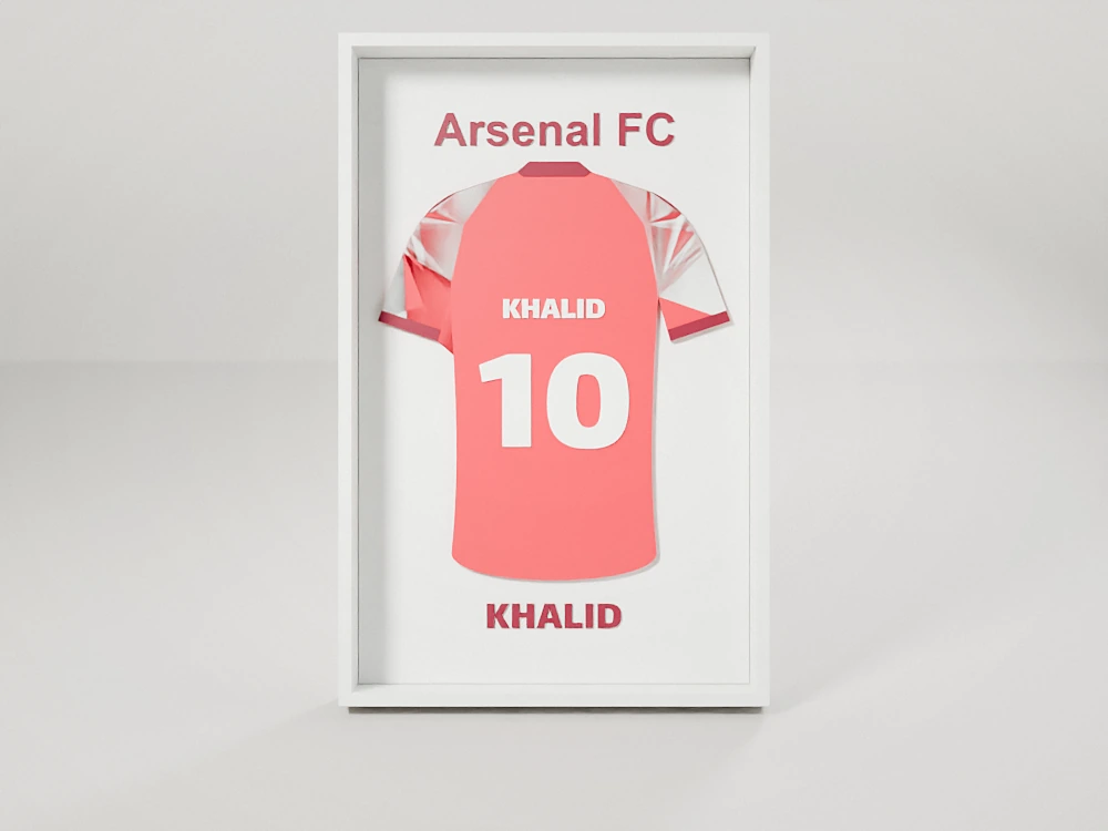 Arsenal FC2026/27 Home jersey plaque – 3