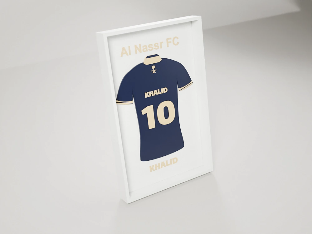Al Nassr Away jersey plaque