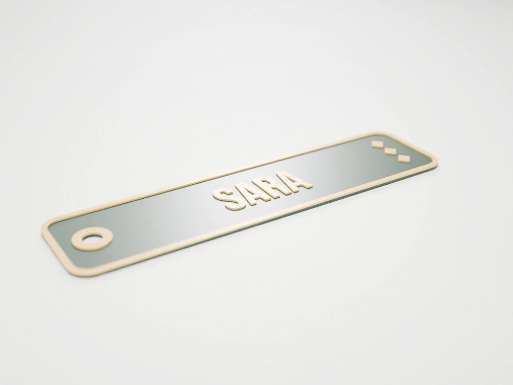 Bookmark with your name
