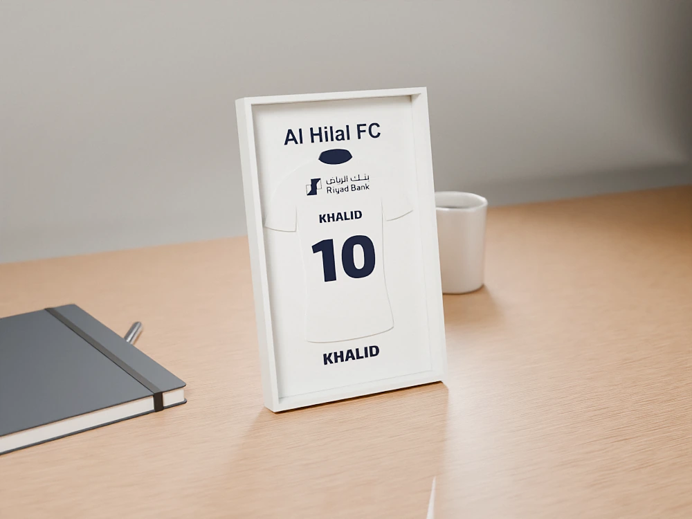 Al Hilal Away jersey plaque – 2