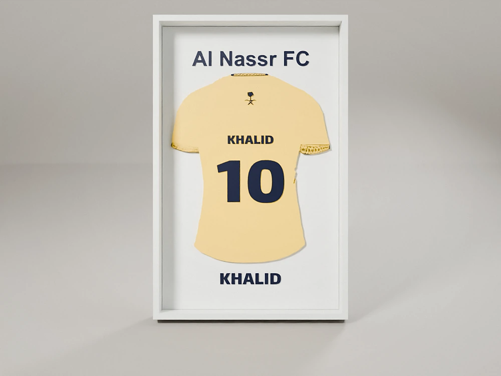 Al Nassr Home jersey plaque – 3