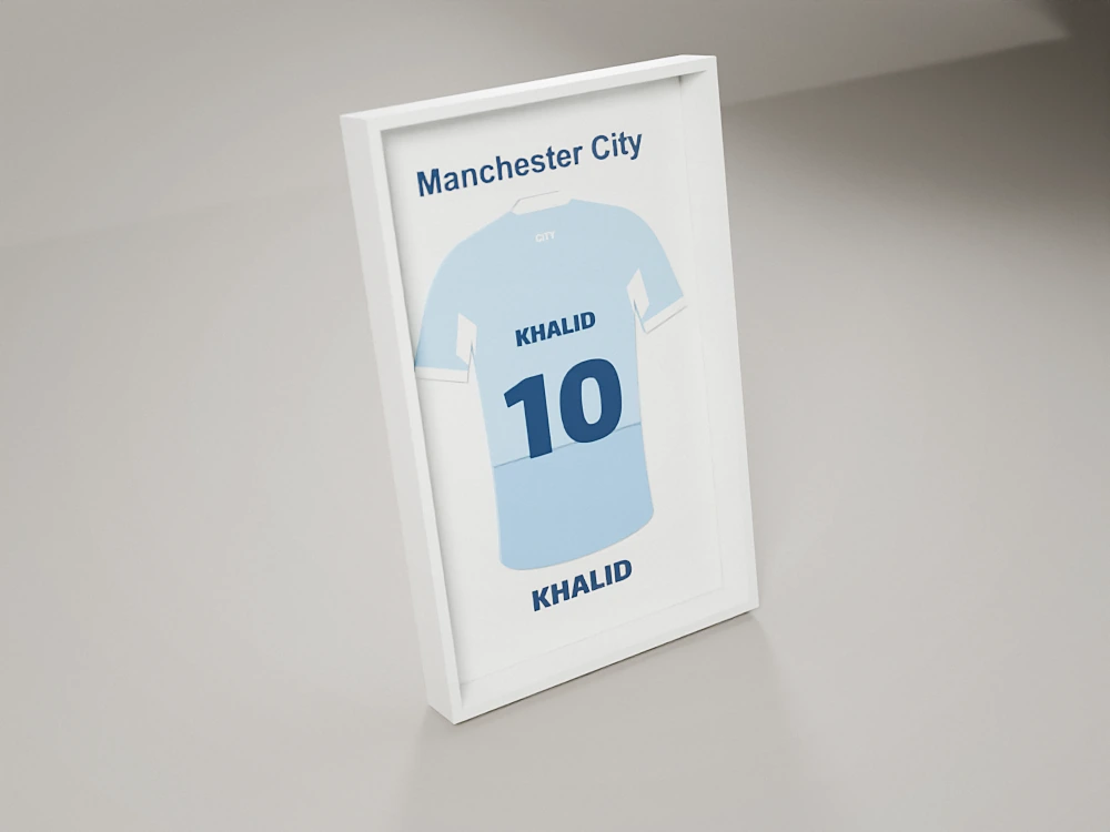 Manchester City2026/27 Home jersey plaque