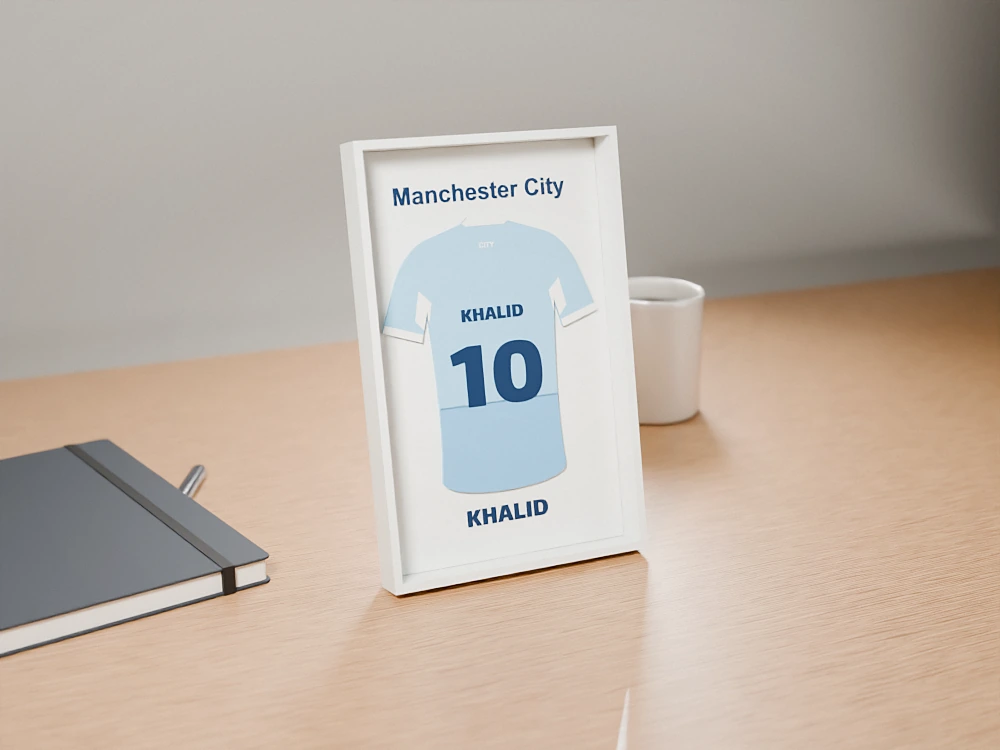 Manchester City2026/27 Home jersey plaque – 2