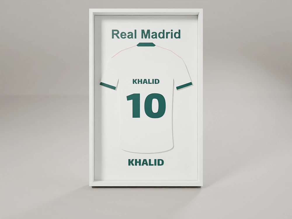 Real Madrid2026/27 Home jersey plaque – 3