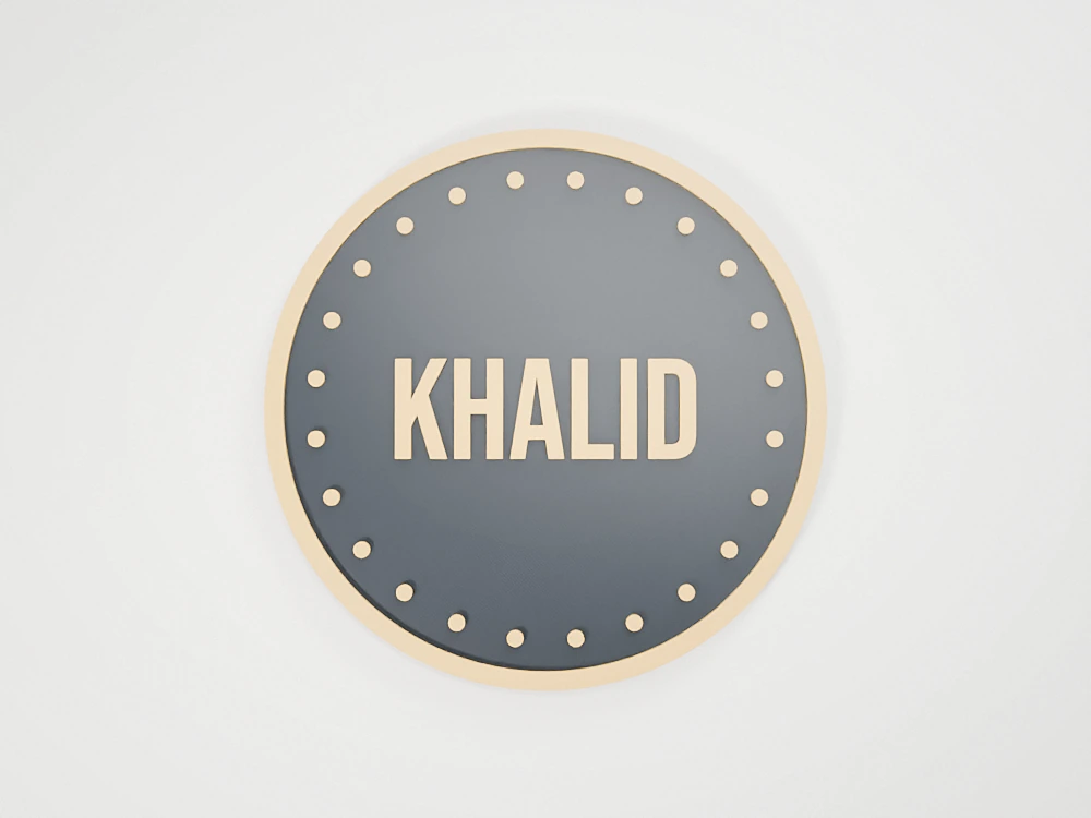 Coaster with your name – 3