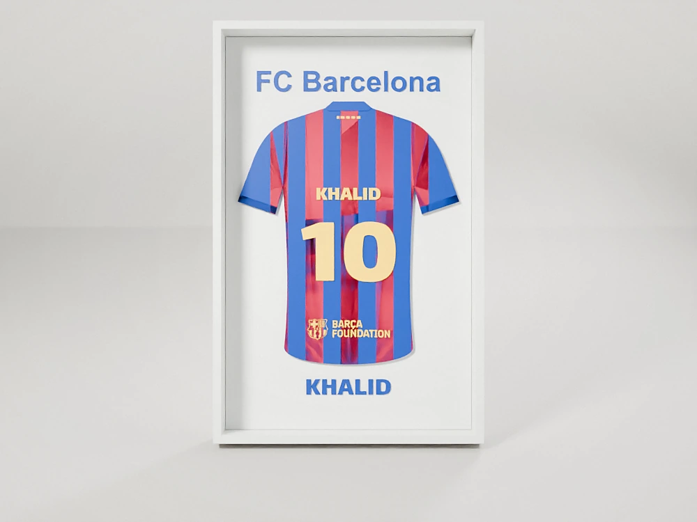 FC Barcelona2026/27 Home jersey plaque – 3