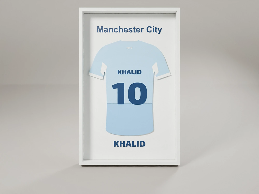 Manchester City2026/27 Home jersey plaque – 3