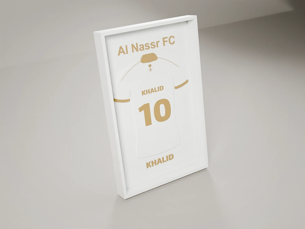 Al Nassr Third jersey plaque