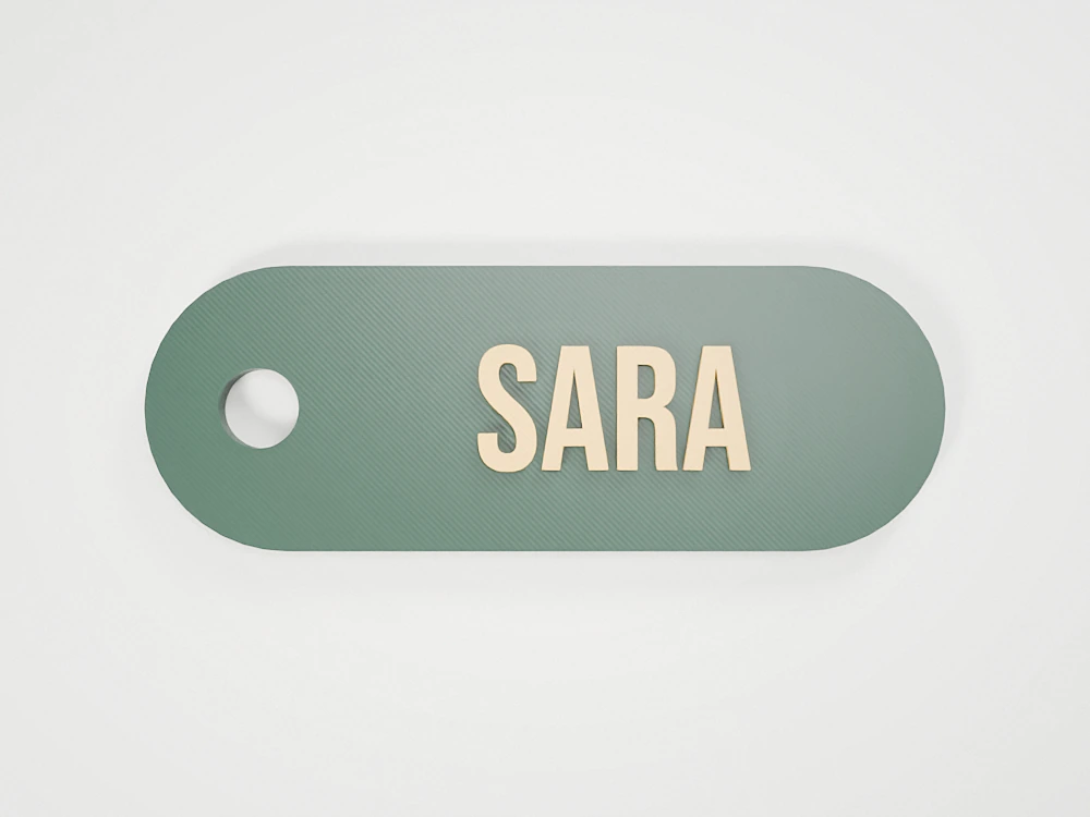 Name keychain – 3